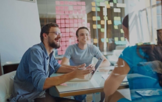 People sitting at a table