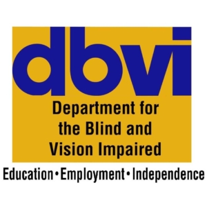 The DBVI logo is pictured