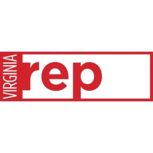 The Virginia Repertory Logo is pictured